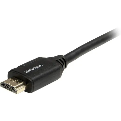 Startech.com Cable Hdmi Premium De Alta Velocidad Con Ethernet - 4k 60hz - 3m - Cable Hdmi Certificado Premium - Cable For Dispositivo De Audio/Vídeo, Sistema De Teatro En Casa - 18gbit/S - Admite Hasta3840 X 2160 - Apantallado - Oro Conector Chapado - 30 Awg - Negro - Image 3