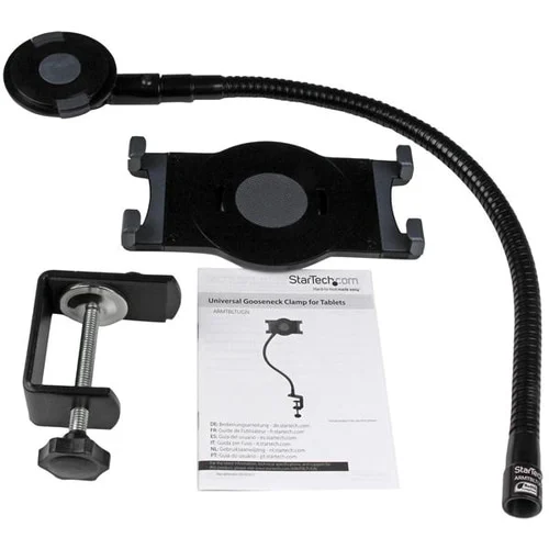 Startech.com Soporte Cuello De Ganso Para Tablet - Brazo Ajustable Para Tablet - Soporte De Escritorio Para Tablet - Para Tablets De 7" A 11" - Soporte Removible - Altura Ajustable - 1 Pantalla(s) Admitidas - 17.8cm A 27.9cm (11") Para Pantalla Plana - Acero, Plástico - 1 Solamente - Image 6