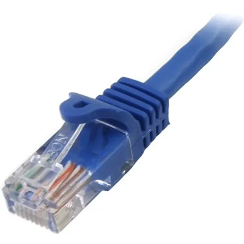 Startech.com Cable De Red De 10m Azul Cat5e Ethernet Rj45 Sin Enganches - Cable For Dispositivo De Red, Hub, Conmutador, Servidor De Impresión, Panel De Conexión - Cable De Conexión - Oro Conector Chapado - 24 Awg - Azul - Image 2