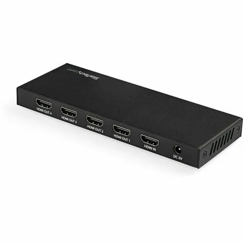 Startech.com Splitter Hdmi - De 4 Puertos - 4k 60hz - Divisor Hdmi 1 Entrada 4 Salidas - Splitter Hdmi De 4 Salidas - Divisor De Puertos Hdmi - 4096 X 2160 - 5m Distancia Máxima De Funcionamiento - 1 X Entrada Hdmi - 4 X Salida Hdmi - Image 7