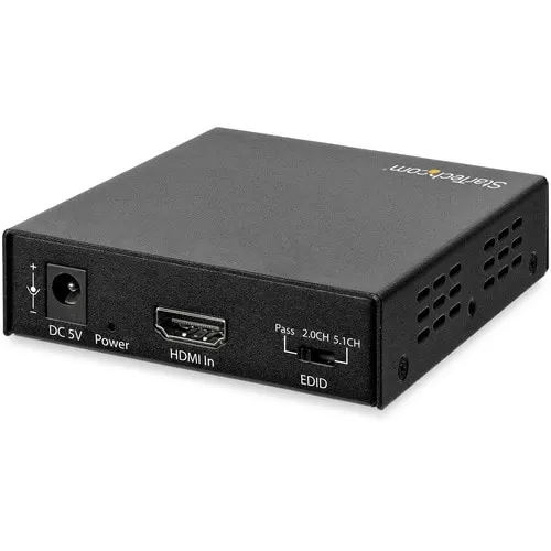 Startech.com Divisor De Audio Y Video Hdmi Compatible Con 4k 60hz - Extractor De Audio Hdmi 4k -Hdr - Con Audio óptico Toslink Y Rca - Audio Hdmi - Compatible Con Las últimas Especificaciones Y Video Hdr Con Gran Ancho De Banda De Hasta 18gbps Del Hdmi 2. - Funciones: Extracción De Audio, Desembebedor De Audio - 4096 X 2160 - Hdmi - 1 Solamente - Image 4