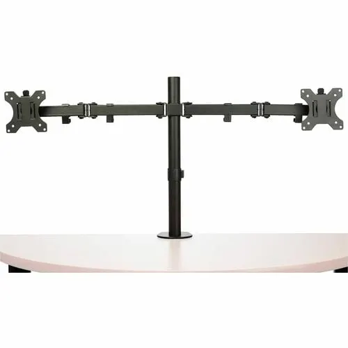 Startech.com Base De Escritorio Para 2 Monitores Hasta De 32" De Montaje Vesa - Barra Transversal De Doble Articulación - Acero - 2 Pantalla(s) Admitidas - 81.3cm (32") Para Pantalla Plana - 16kg Capacidad De Carga - 75 X 75, 100 X 100 - Acero - 1 Solamente - Image 4