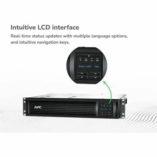 Apc Smart-Ups 750va Rm 2u 120v Con Smartconnect