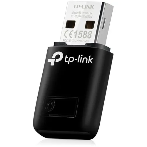 Tp-Link Mini Adaptador Usb Inalámbrico N De 300mbps