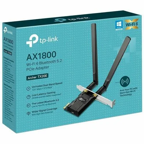 Adaptador Pcie Ax1800 Wi-Fi 6 Bluetooth 5.2 - Image 2
