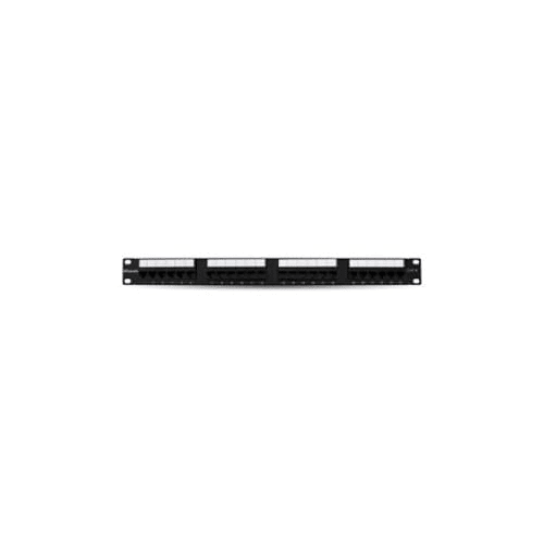 Brobotix Panel De Parcheo Cat6 24 Puertos - Rack Gabinete 19" Administrador De Cables Patch Rj45 Cat6 - Image 2