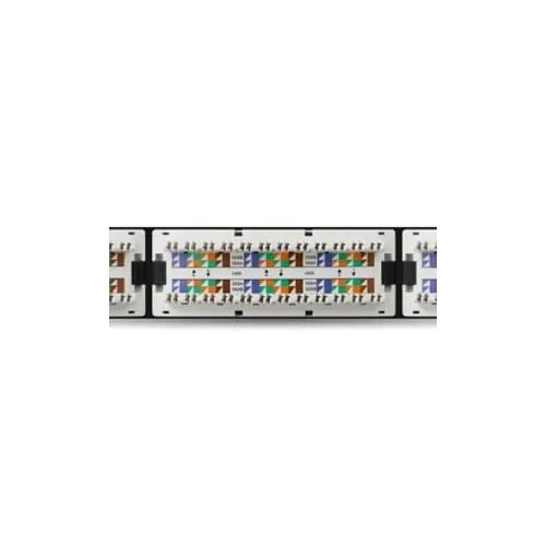 Brobotix Panel De Parcheo Cat6 24 Puertos - Rack Gabinete 19" Administrador De Cables Patch Rj45 Cat6 - Image 4