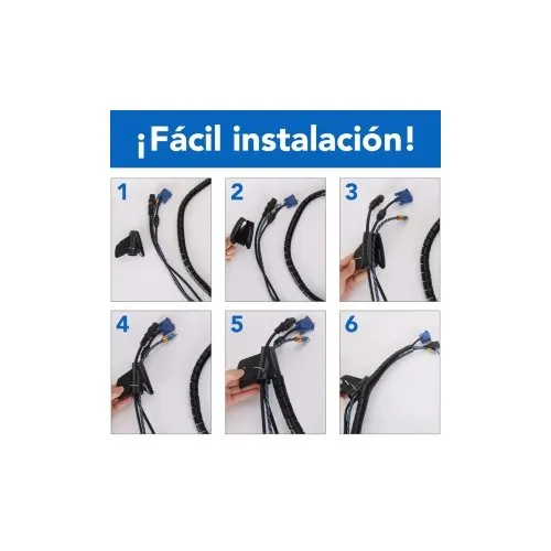 Brobotix Organizador De Cables En Tubo Longitud 150 Cm