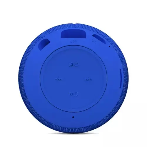 Brobotix Bocina Inalámbrica Portátil Redonda 360° , Conexión Bluetooth, Con Radio Fm , Puerto Usb Y Micro Sd Color Azul - Recargable , Sistema De Altavoces - Image 3