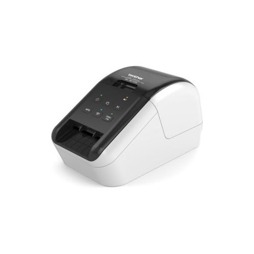 Brother Impresora Térmica Directa Brother Ql810w - Monocromo - Lan Inalámbrica - 300 X 600 Dpi - 58.42mm (2.30") Ancho De Impresión