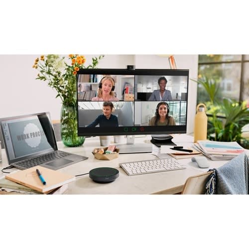 Jabra Jabra Speak2 40uc. Altavoz De Audio Profesional Duplex Avanzado , De Tecnología Plug And Play, Posee 4 Micrófonos Con Tecnología De Informacion Haces . Certificado Para Las Principales Plataformas Uc . Conector Usb-A Y Usb-C Incluidos . Alcance De Hasta 2.3 M