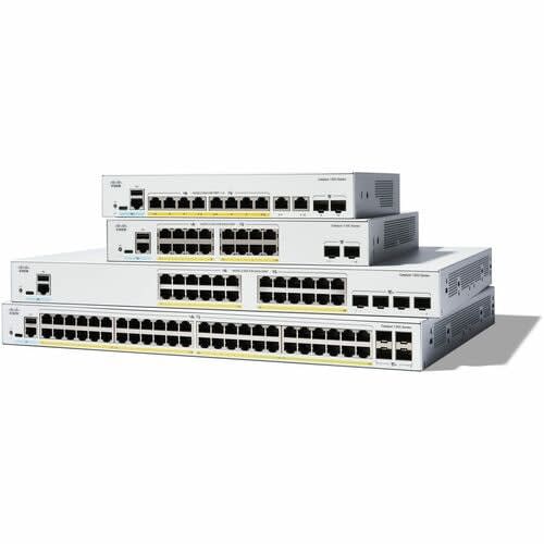 CISCO Cisco Switch Catalyst 1200, 8 Puertos Gigabit Ethernet, Poe+ Con 120w Totales, 2 Puertos Sfp (2x 1g), Incluye Cable Cab-16awg-Ac, El Smartnet Se Adquieren Por Separado.