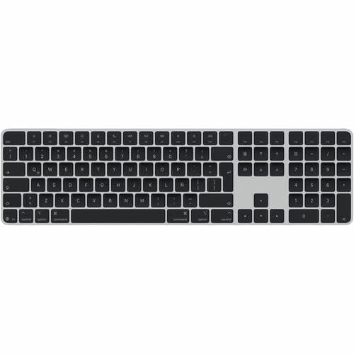 Apple Magic Keyboard Con Touch Id Y Teclado Numérico Para Modelos De Mac Con Chip De Apple - Español (américa Latina) - Teclas Negras