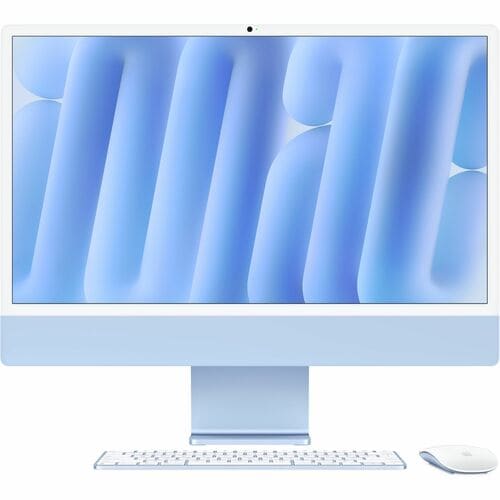 Apple Computador Todo En Uno Apple Imac Mwuf3e/A - Apple M4 - 16gb - 256gb Ssd - 61cm (24") 4.5k - De Escritorio - Azul - Apple M4 Chip - 4480 X 2520 - Apple Octa-Core (8 Núcleos) - Español Teclado - Ieee 802.11ax Wireless Lan - 143w