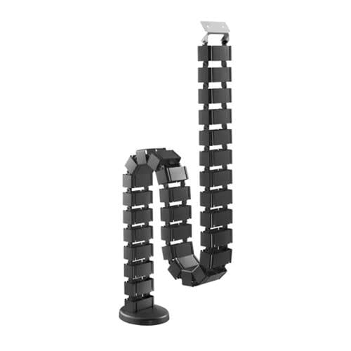 BRobotix Organizador De Cables En Vertical Articulado Negro