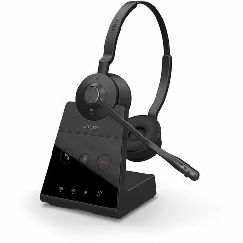 Jabra Auriculares Jabra Engage 65 Se Inalámbrico Sobre La Oreja, Sobre La Cabeza Estéreo - Negro - Binaural - Supra-Aural - 15000cm - Dect - 40hz A 16khz - Tecnología Mems, Condensador Electret Micrófono - Cancelación De Ruido