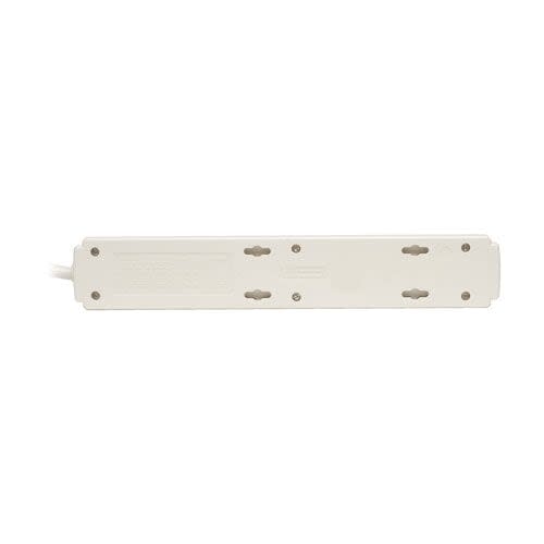 Tripp Lite Tripp Lite Series Protect It! Protector Contra Sobretensión De 6 Tomas, Cable De 1.22 M [4 Pies], 900 Joule De Protección Para Teléfono/Fax/Módem