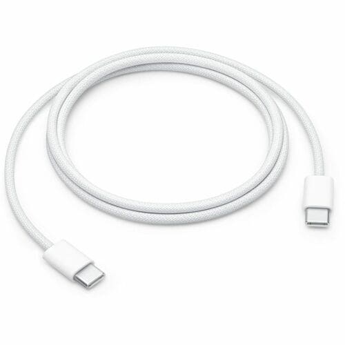 Apple Apple 1m Usb-C Cable De Transferencia De Datos - Cable For Iphone, Ipad Pro, Ipad Air, Ipad Mini, Ipad, Macbook Air, Macbook Pro, Imac Pro, Imac, Mac Studio, Mac Mini, ... - Mfi - Blanco