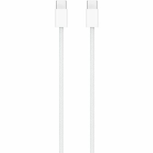 Apple Apple 1m Usb-C Cable De Transferencia De Datos - Cable For Iphone, Ipad Pro, Ipad Air, Ipad Mini, Ipad, Macbook Air, Macbook Pro, Imac Pro, Imac, Mac Studio, Mac Mini, ... - Mfi - Blanco
