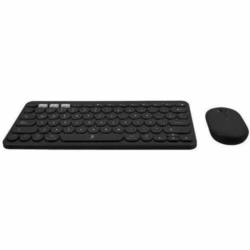 Perfect Choice Teclado Y Ratón Perfect Choice Froyo - Usb Membrana Inalámbrico Bluetooth/Rf 2.40ghz Teclado - 78 Tecla - Keyboard/Keypad Color: Negro - Usb Inalámbrico Bluetooth/Rf Mouse - 1000 Dpi - 3 Botón - Pointing Device Color: Negro - Aa, Aaa - Compatible Con Pc