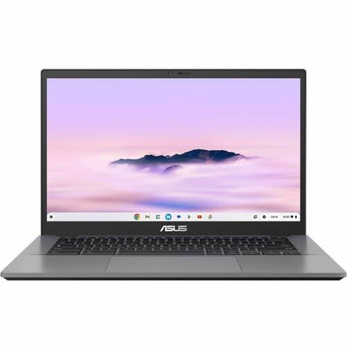 Asus Laptop Chromebook 14 Pulgadas (cx3402)-Fhd (1920x1080)-Core 5 120u-Chrome Os-8gb Lpddr5-256gb-Intel Graphics Chrome Os-1 Año De Garantia-Color Gris-Wi-Fi 6.