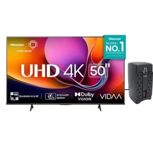 Vica Hisense Pantalla 50 Pulg Led 4k Uhd Smart Tv Con Regulador Vica T-1