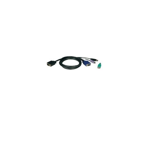 Tripp Lite Tripp Lite Series Juego De Cables Combinados Usb/Ps2 Para Kvms Netcontroller Serie B040 Y B042, 1.83 M (6 Pies)
