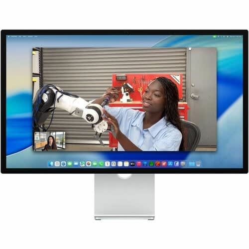 Apple Monitor Lcd Apple Studio Display 27" (68.6cm) Clase Cámara Web 5k - 27" (68.6cm) Viewable - 5120 X 2880 - Mil Millones De Colores - 600cd/M² - 60hz Frecuencia De Actualización - Altavoces - Inclinable - Usb Tipo-C