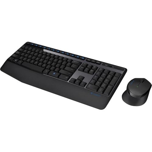 Logitech Teclado Y Ratón Logitech Wireless Combo Mk345 - Usb 2.0 Inalámbrico Rf - Keyboard/Keypad Color: Negro - Usb 2.0 Inalámbrico Rf - óptico - Rueda De Desplazamiento - Pointing Device Color: Negro - Diestro - Aaa, Aa