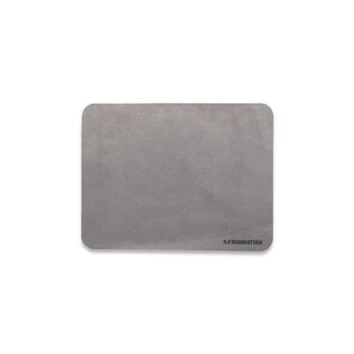 Manhattan Mousepad 3 En 1 Microfibra Gris Obscuro