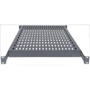 Intellinet Intellinet Charola Gabinete 19" , 1u, Fija, 62cm, Vent - Intellinet Estante Fijo De 19"