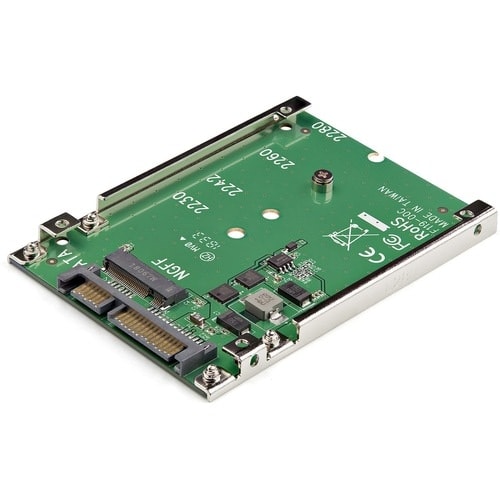 StarTech.com Startech.com Adaptador De Ssd Sata M.2 A Sata De 2.5" - Convertidor De M.2 Ngff A Sata - 7mm - Marco Abierto - Adaptador Para Disco Duro M.2
