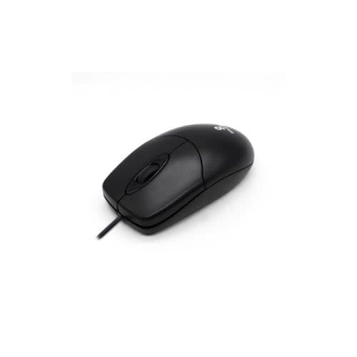 BRobotix Brobotix Mouse Alámbrico, Usb, 1200 Dpis, Modelo K1, Color Negro, Plug And Play - Mouse Usb - Mouse óptico - Ratón, Pc Escritorio Laptop Notebook, Laptop, Notebook, Computadora - Compatible Con Windows , Hp , Lenovo, Dell , Asus