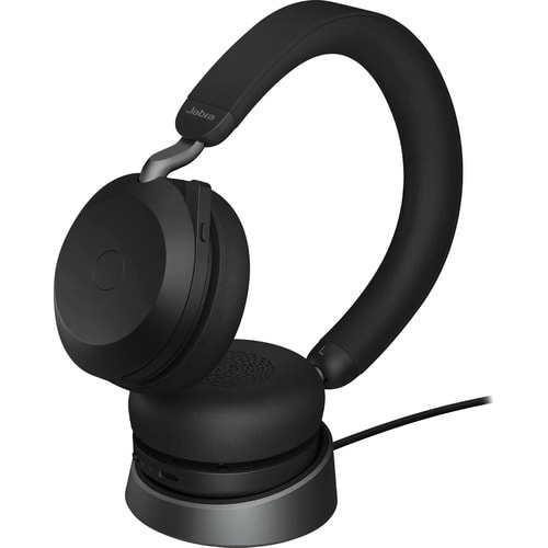 Jabra Auriculares Jabra Evolve2 75 Inalámbrico Sobre La Oreja Estéreo - Negro - Binaural - Cerrado - 3000cm - Bluetooth - 20hz A 20khz - Tecnología Mems Micrófono - Cancelación De Ruido - Usb Tipo A