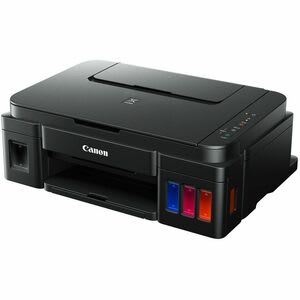 Canon Multifuncional De Tinta Continua Pixma G2110, Consumibles: Gi-190.la Nueva Impresora Multifuncional De Inyección De Tinta Pixma G2110 Proporciona La Capacidad De Imprimir, Copiar Y Escanear. Su Nueva Pantalla Lcd De 3.05 Cm Permite Hacer Copias Fácilmente. Esta Impresora También Proporciona Muchas De Las Funciones Populares Que Se Encuentran En Los Modelos Anteriores Tal Como El Sistema De Tinta Híbrido Integrado, Diseño Compacto Y Capacidades De Impresión Sin Bordes.1 El Sistema De Tinta Híbrido De La Nueva Impresora Pixma G2110 Utiliza Tintas Con Pigmentos Y Colorantes Híbridos Que Produce Una Calidad De Imagen Mejorada Para Negros Más Oscuros Para Así Lograr Un Texto De Gran Nitidez Y Colores Vibrantes Que Dan Como Resultado Impresiones Con Gran Impacto Visual. Esta Impresora Incorpora Una Almohadilla De Tinta Más Amplia Que Permite Absorber Más Desperdicio De Tinta Para Así Incrementar El Volumen De Impresión. La G2110 Sigue Ofreciendo Un Tubo Hermético, De Alta Calidad, Duradero Y Flexible Que Evita Que La Tinta Se Seque Cuando La Impresora No Está En Uso.