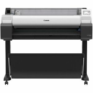 Canon Plotter Canon Tm-340 36" Incluye Instalacion, 5 Colores De Tinta A Base De Pigmentos Mbk/Bk/C/M/Y Modelo Pfi-120 130 Ml O Pfi-320 300 Ml. Cabezal Pf-06. Cartucho De Mantenimiento Mc-31 2 Gb De Ram