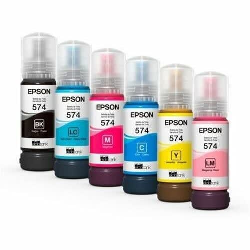 Epson Botella De Recarga De Tinta Epson T574 - Azul Ciánico - Inyección De Tinta - 70 Ml