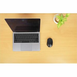 Manhattan Mouse Manhattan Mw6200 Tama?o Completo - Radiofrecuencia - Usb Tipo A - óptico - 6 Botón(es) - Negro - Inalámbrico - 10m - 2.40ghz - 1600 Dpi - Rueda De Desplazamiento - Diestro - 1 X Aa Battery Supported