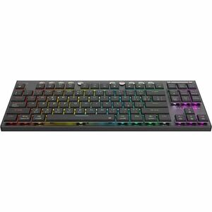 Balam Rush Balamrush Dominate Expert Gk959 Teclado Gaming - Sin Teclado Numérico - Inalámbrico Conectividad - Usb Interfaz - Rgb Led - Negro - Bluetooth/Rf - 5 - 2.40ghz - Multimedia, Botón De Control Tecla(s) De Acceso Rápido - Android, Apple Ios - Playstation 4, Playstation 5, Xbox - Mac - Plástico Abs