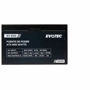 NACEB Naceb Fuente De Alimentación - 600w - Negro - 120 V Ac, 230 V Ac Entrada - 5 V, 3,3 V, 12 V, 5 V Sb Salida - 1 Raíles +12v - 1 Ventilador(es)