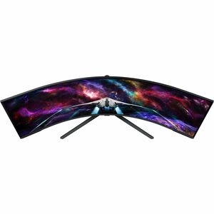 Samsung Mini Monitor Led De Juego Samsung Odyssey Neo G9 S57cg950nl 57" (144.8cm) Clase Duhd Pantalla Curva - 32:9 - Negro, Blanco - 57" (144.8cm) Viewable - Vertical Alignment (va) - Mini Led Retroiluminación - 7680 X 2160 - Mil Millones De Colores - Freesync Premium Pro - 350cd/M² - 1ms - 240hz Frecuencia De Actualización - Giratoria, Inclinable, Altura - Hdmi - Displayport - Compatible Con Montura Vesa - Conmutador Kvm, Concentrador Usb