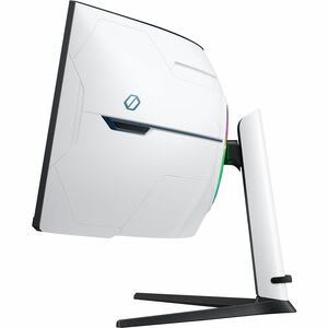 Samsung Mini Monitor Led De Juego Samsung Odyssey Neo G9 S57cg950nl 57" (144.8cm) Clase Duhd Pantalla Curva - 32:9 - Negro, Blanco - 57" (144.8cm) Viewable - Vertical Alignment (va) - Mini Led Retroiluminación - 7680 X 2160 - Mil Millones De Colores - Freesync Premium Pro - 350cd/M² - 1ms - 240hz Frecuencia De Actualización - Giratoria, Inclinable, Altura - Hdmi - Displayport - Compatible Con Montura Vesa - Conmutador Kvm, Concentrador Usb