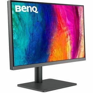 BenQ Monitor Led Benq Designvue Pd2706u 27" (68.6cm) Clase 4k Uhd - 16:9 - Gris Oscuro - 27" (68.6cm) Viewable - Tecnología Conmutación En El Mismo Plano (in-Plane Switching, Ips) - Led Retroiluminación - 3840 X 2160 - 1.07 Billones De Colores - 350cd/M² - 5ms - 60hz Frecuencia De Actualización - Altavoces - Giratoria, Altura, Pivote, Inclinable - Usb Tipo-C - Hdmi - Displayport - Compatible Con Montura Vesa - Concentrador Usb, Conmutador Kvm