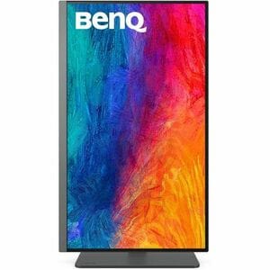 BenQ Monitor Led Benq Designvue Pd2706u 27" (68.6cm) Clase 4k Uhd - 16:9 - Gris Oscuro - 27" (68.6cm) Viewable - Tecnología Conmutación En El Mismo Plano (in-Plane Switching, Ips) - Led Retroiluminación - 3840 X 2160 - 1.07 Billones De Colores - 350cd/M² - 5ms - 60hz Frecuencia De Actualización - Altavoces - Giratoria, Altura, Pivote, Inclinable - Usb Tipo-C - Hdmi - Displayport - Compatible Con Montura Vesa - Concentrador Usb, Conmutador Kvm