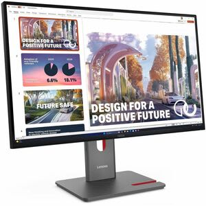 Lenovo Monitor Led Lenovo Thinkvision P27qd-40 27" (68.6cm) Clase Wqhd - 16:9 - Negro Oscuro - 27" (68.6cm) Viewable - Tecnología Conmutación En El Mismo Plano (in-Plane Switching, Ips) - Wled Retroiluminación - 2560 X 1440 - 1.07 Billones De Colores - 350cd/M² - 4ms - 120hz Frecuencia De Actualización - Giratoria, Altura, Pivote, Inclinable - Usb Tipo-C - Hdmi - Displayport - Compatible Con Montura Vesa - Concentrador Usb, Conmutador Kvm