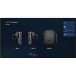 Dell Auricular Earbuds Dell Pro Plus - Inalambricos - Eb525 - Color Negro - Intrauditivo - 2 Años De Garantía.