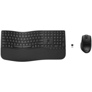 HP Computo Teclado Inalambrico Hp 685, 1200 Dpi, Conectividad Wireless 2.4ghz & Bluetooth, Teclado Resistente A Salpicaduras Y Ajuste De Inclinación, Compatibles Conwindows 11; Windows 10; Macos; Chromeos, Sustentabilidad: 55% De Plástico Reciclado Posconsumo; El Embalaje Es Reciclable. Color Negro, 1 Año De Garantía.