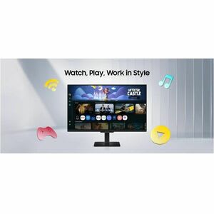 Samsung Monitor Led Inteligente Samsung S27fm500el 27" (68.6cm) Clase Full Hd - 16:9 - Negro - 27" (68.6cm) Viewable - Tecnología Conmutación En El Mismo Plano (in-Plane Switching, Ips) - Led Retroiluminación - 1920 X 1080 - 16,7 Millones De Colores - 200cd/M² - 5ms - 60hz Frecuencia De Actualización - Altavoces - Inclinable - Hdmi - Compatible Con Montura Vesa - Concentrador Usb