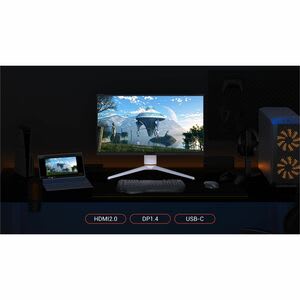BenQ Monitor Led Para Juegos Benq Mobiuz Ex271q 27" (68.6cm) Clase Wqhd - 16:9 - 27" (68.6cm) Viewable - Tecnología Conmutación En El Mismo Plano (in-Plane Switching, Ips) - Led Retroiluminación - 2560 X 1440 - 1.07 Billones De Colores - Freesync Premium - 400cd/M² - 1ms - 180hz Frecuencia De Actualización - Giratoria, Altura, Pivote, Inclinable - Usb Tipo-C - Hdmi - Displayport - Compatible Con Montura Vesa - Concentrador Usb, Conmutador Kvm