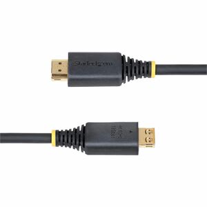 StarTech.com Startech.com Cable Hdmi De Alta Velocidad De 1m - Conectores De Agarre - 4k60hz - Uhd - 18gbps - Cable Hdmi - Recubrimiento Tpe - Cable For Dispositivo De Audio/Vídeo, Pantalla, Workstation, Mosaico, Tv, Monitor, Sistema De Seguridad, Macbook - 18gbit/S - Admite Hasta3840 X 2160 - Apantallado - Oro Conector Chapado - Vw-1, Sin Halógeno - 30 Awg - Negro